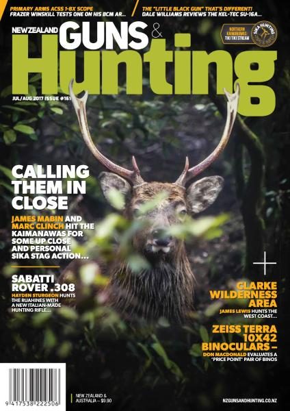 New Zealand Guns &amp; Hunting — July — August 2017