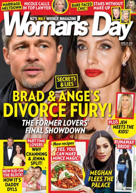 Woman’s Day New Zealand – April 16, 2018