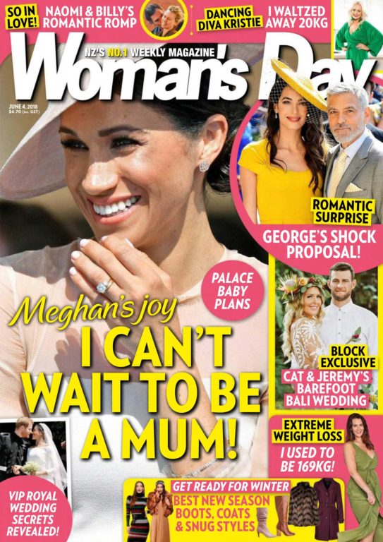 Woman’s Day New Zealand – June 04, 2018