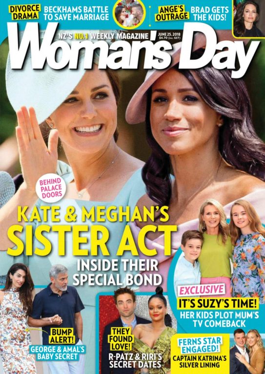 Woman’s Day New Zealand – June 25, 2018