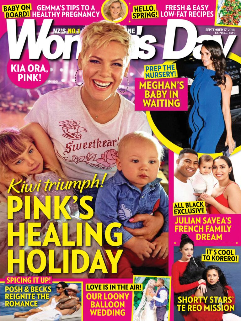 Woman’s Day New Zealand – September 17, 2018